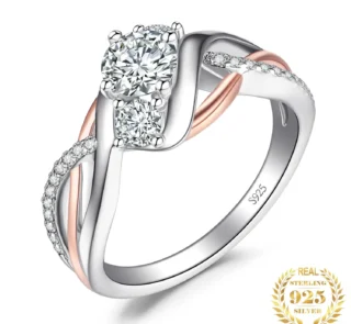 Classic 3 Stone CZ Promise Ring