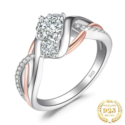 Classic 3 Stone CZ Promise Ring