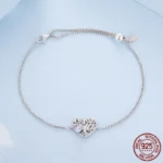 925 Sterling Silver Tree of Life Adjustable Bracelet - Image 2